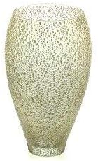 IVV GLASS: Special Vase Gold Bubble
