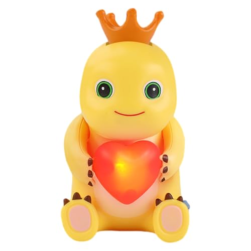 Samuliy Llavero de figura de anime – Lindo llavero de dragón con luz LED | Bonitos colgantes para llavero, mochila colgante, único para hombres y mujeres, Dragón de leche【ama tu corazón】, Refer to