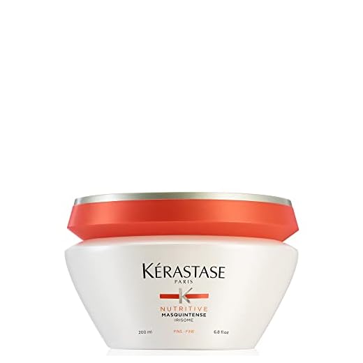 Kérastase | Nutritive, Mascarilla Nutritiva, Para Pelo Seco y Muy Sensibilizado, Masquintense Cheveux Fins, 200 ml
