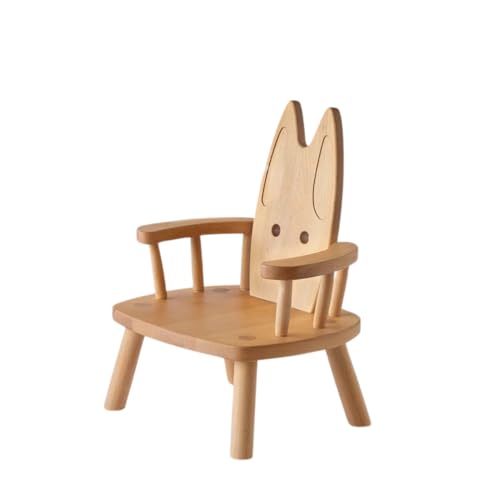 [オークヴィレッジ] ひじつきウサギイス [0975] 家具 国産 オークヴィレッジ 椅子 子供椅子 木製 インテリア リビング ダイニング 子供部屋 カフェ 等 国産材 天然 無垢材 ナチュラル 天然木 ファーストチェア [mt1570]