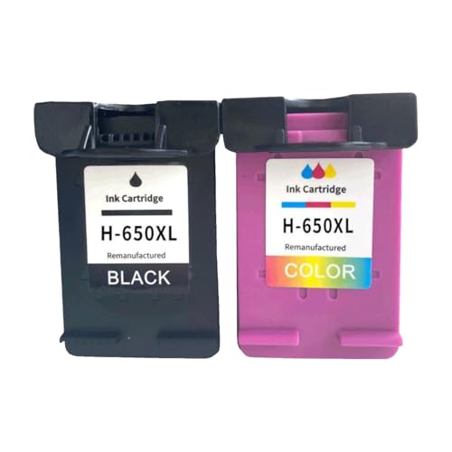 Cartouche d'encre 650 couleur sans bavure pour l'imprimante 4518 contre les textes flous