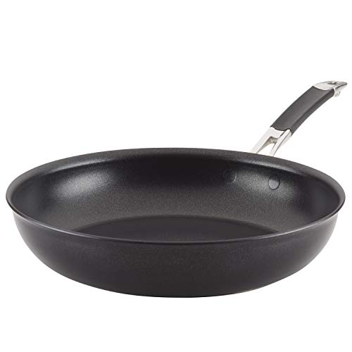 Anolon 87538 Smart Stack Hard Anodized Nonstick Frying Pan Set / Fry Pan