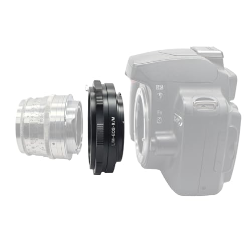 LM EOS R   Anillo adaptador de lente para objetivo Leica M L/M Zeiss ZM para EOS R Mount cámara Canon EOS RF RP.15 30 mm fotografía macro