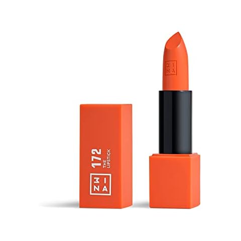3INA Lipstick 172 - Nourishing Orange Colour Cover