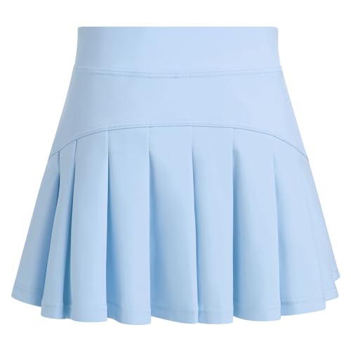 Image of ODASDO Girls Tennis Golf Outfit Sleeveless Dress Tank Top with Pocket Shorts Skorts Set Sportswear Workout Athletic Clothes