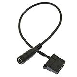 YiKaiEn DC Power Supply Plug to Molex 4-Pin PC Fan Power Adapter Cable 11.8inch