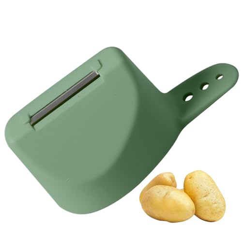 Pelaverduras,Herramienta Manual De Pelado Con Recipiente,Pelador de Alimentos - Para Alimentos Patatas Zanahorias Pepinos Hogar Restaurante