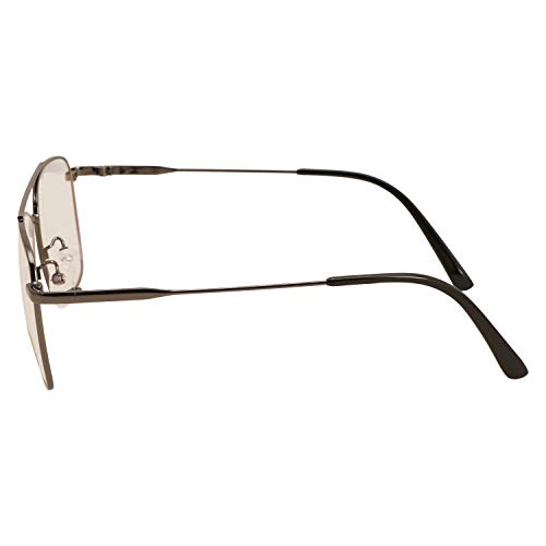 Image of Roshfort Men and Women Wonder Metal Full Rim Square Shape Eyeglasses Anti Reflective Eyewear Spectacles Frame