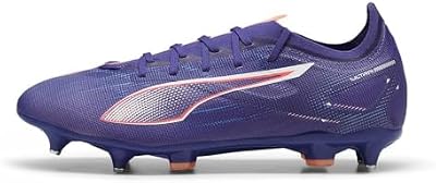 Puma Unisex Adults Ultra 5 Match MXSG Soccer Shoe, Lapis Lazuli-Puma White-Sunset Glow, 46 EU