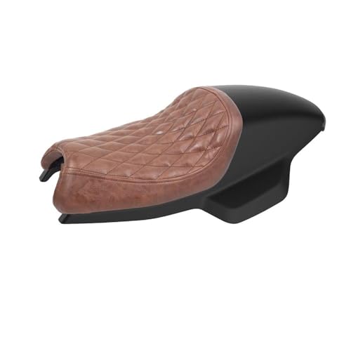 Asiento plano de alta gama y diseño deportivo para motocicletas custom Napoleon y Chinchilla