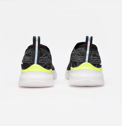 Image of XTEP Running Shoes for Women Breathable Knitted Pull On Sports Walking Shoes Lightweight Casual Sneakers
