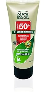 Maya Solar. Bloqueador Solar Corporal. 100% Ingredientes Naturales