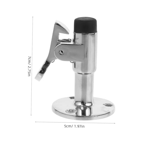 Tope de puerta inoxidable para yates y barcos con soporte protector 2