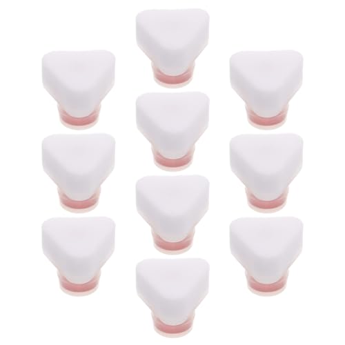 SUPVOX 10 Esponjas Triangulares para Limpiar Zapatos Cepillo Esponja Aplicador PortáTil De BetúN Almohadilla para Limpieza Profunda Y Brillo De Calzado
