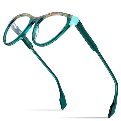 Gafas de acetato mujer MUTYNE montura ojo de gato multicolor elegante
