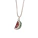 Collana Da Coccinella carino maglione moda cristallo strass ciondolo donne collane e ciondoli Chiusura Multipla Della Collana (A, One Size)