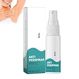 Antitranspirant Deo Spray Gegen Starkes Schwitzen im gesicht, Hände und Schweiß Füße und am Kopf I Anti Schweiß Deo bei Hyperhidrose I Anti Transpirant für Männer & Frauen mit Langzeitschutz (1)