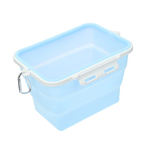 DEARMAMY Caja De Almacenamiento Silicona Reutilizable Organizador Verduras Para Refrigerador Para Microondas y Congelador Evita De Olores