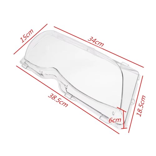 Phare avant BMW E46 coque de remplacement en verre pour modèles 318i 320i 325i de 2002 à 2005 - 2
