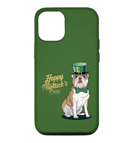 Happy St. Pawtrick's Day �p��u���h�b�O ���p�g���b�N�̓� �X�}�z�P�[�X iPhone 12/12 Pro �p