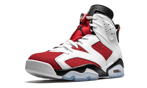 Jordan Men's 6 Retro Carmine White/Carmine-Black (CT8529 106)4