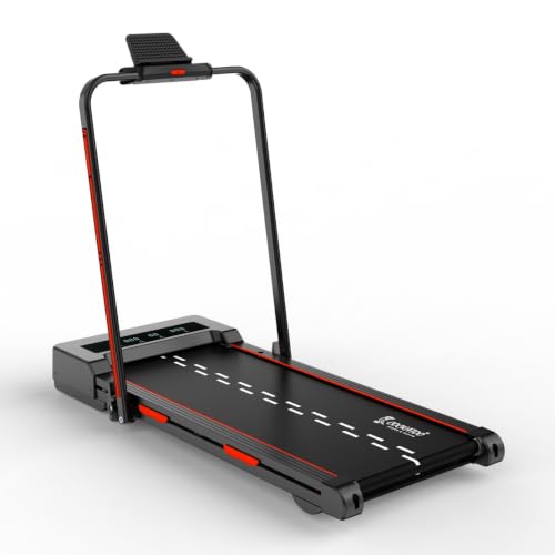 Image of Cockatoo UrbanWalk 4A Auto Incline Walking Pad for Home, 2-4 HP Peak, Auto Incline(1-15%) Foldable Walkpad Speed Range 1-12 Km /hr, Walkpad with Remote, Max User Weight 100Kg- Black