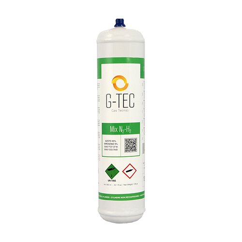 Bombola G-MIX AZOTO IDROGENO da 0,95 litri/0,105 mc - conf.ne 6 pezzi