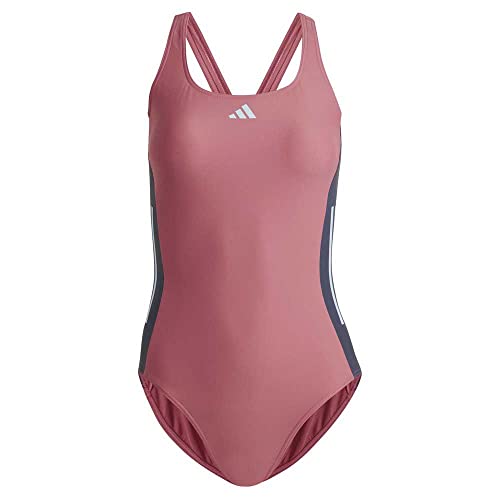 adidas, 3S Cb Suit Badeanzug, Donna, Rosa Schichten/Schatten Marine/Blue...