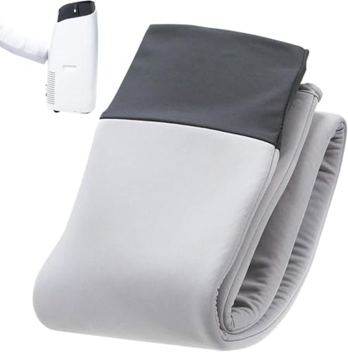 トクーラー ダクトホースカバー エアコンホースカバー ポータブル 空調排気ホースカバー 空調排気ダクトカバー 換気用ホースカバー 伸縮ホースカバー フレキシブルホース 断熱ホースカバー 防塵 保護カバー 断熱ACホースカバー 排気管用カバー 絶縁スリーブ