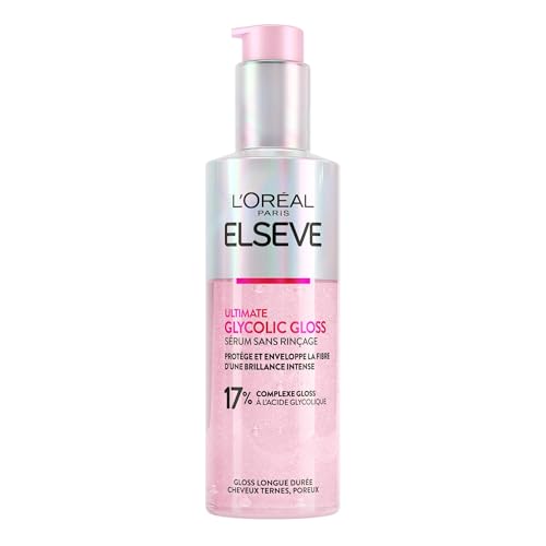 Sérum Elseve Glycolic Gloss L'Oréal brillance intense cheveux