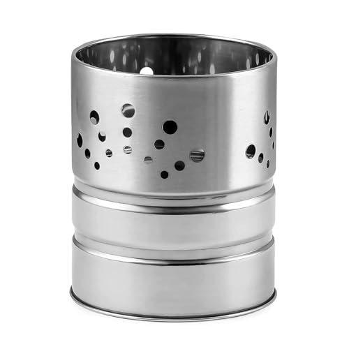 Image of ALTRON Stainless Steel Cutlery Holder for Kitchen & Dining Table | Multipurpose Utensil Organizer Stand | Spoon Fork Knife Holder | Toothbrush Holder | Kitchen Countertop Storage Organizer