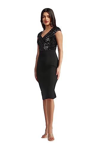 Image of Dress The Population Womens Jaleah Bodycon Midi DressSpecial Occasion Dress