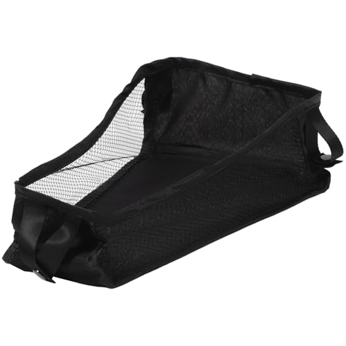 ELEOUTI Cesta Inferior para Cochecito de Ñiño, Bolsa Organizadora de Poliéster, Ligera y Portátil, Bolsa de Almacenamiento para Accesorios del Carrito, Adecuada para Uso Diario y Paseo