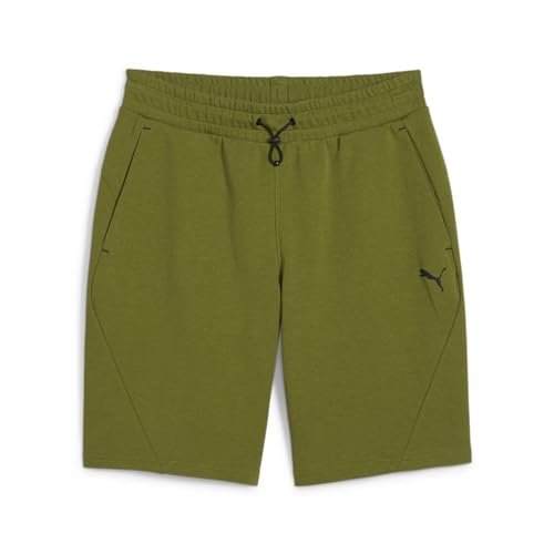 PUMA Rad/Cal Shorts 9'' Dk - Pantaloncini in Maglia Adulti Unisex, Olive Green, 678918