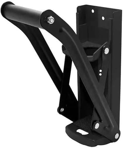 16 oz Heavy Duty Metal Can Crusher for Recycling Wall-Mounted Soda Beer Can Smasher with Built-In Bottle Opener(Black)