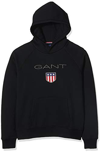 GANT Shield Hoodie : le sweat capuche mixte enfant chaud et robuste