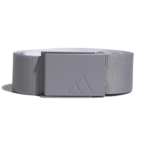 adidas Herren REVERSIBLE WEBBING BELT, Grey Three/White, One Size adidas Herren REVERSIBLE WEBBING BELT, Grey Three/White, One Size