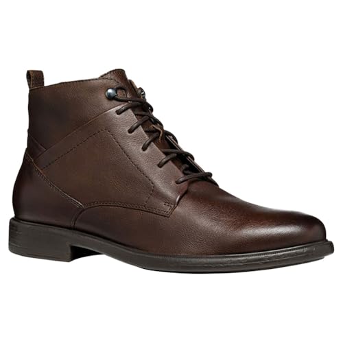 Geox Bottes U Terence A Ankle pour homme, café, 44 EU