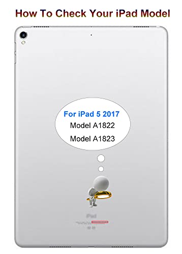 image for VDASO for iPad 5 (5th Generation) A1822 A1823 Screen Replacement 2017 