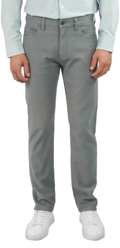 Men's Straight Stretch 5 Pocket Twill Pant