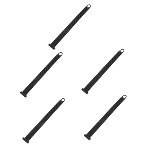 BESPORTBLE 5pcs Portable Heavy Duty Bike Luggage Strap Fastening Cargo Belts Straps for Secure Fixation