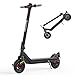 Monopattino Elettrico, KUKUDEL E-Scooter Elettrico Pieghevole per Adulti, Pneumatici da 10 Pollici, Impianto Frenante DREI, Velocità Massima 25 Km/h, Autonomia 40 Km, Peso Massimo 100Kg (Nero)