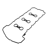 Cnthan7 11127582245 Valve Cover Gasket Kit 1 Set For BMW 323i Base 2007-2011 Rubber Black