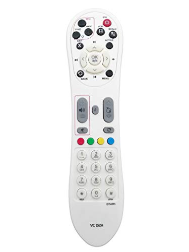 Image of LipiWorld in-Built D2H Set-Top Box Led LCD Tv Remote Control Compatible for VIDEOCON LED LCD with D2H