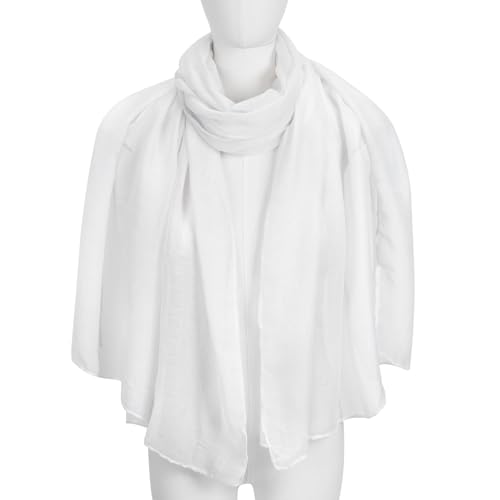 Cotton Scarf for Women Fashion Solid Color Hijab Scarves Lightweight Shawl Summer Fall Winter African Hair Wraps2