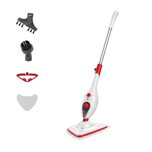 Hoover 5-in-1 Steam Mop 1300W Powerful Steam Cleaner Detachable Handheld Multi-Surface Cleaning Tools (HS84-SM2-ME)