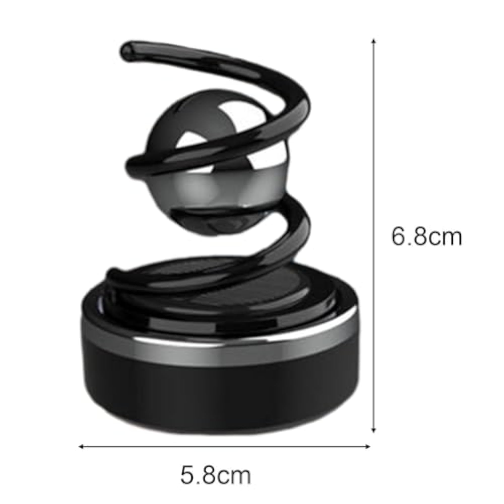 Solar Car Diffuser for Essential Oils, Automotive Gift