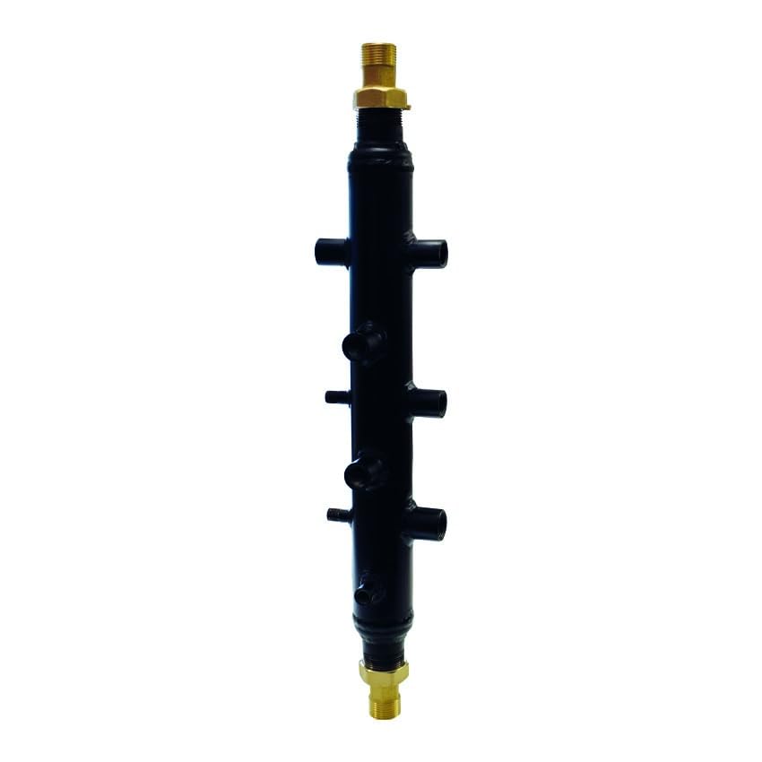 Kit de manguitos de conexión roscada portaherramientas para accesorios de seguridad de calderas 1"1/2mm- 8 ramas l650mm