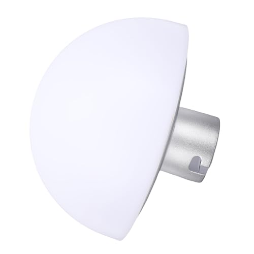 Difusor de cúpula de aluminio con cobertura gran angular de 180 grados para flash AD200 2
