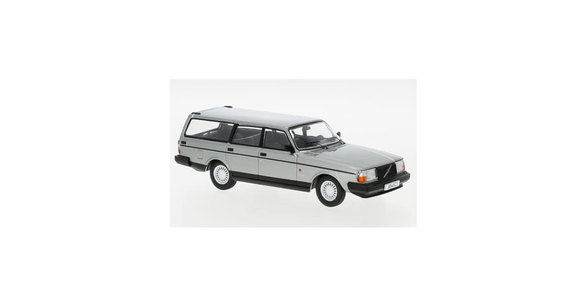 Amazon | 1/43 ボルボ シルバー IXO Volvo 240 Polar metallic